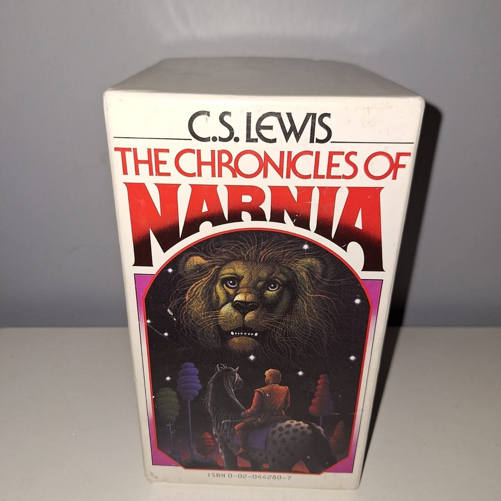 The Chronicles of Narnia Box Set Of 7 C.S. Lewis 1970 Collier Edition